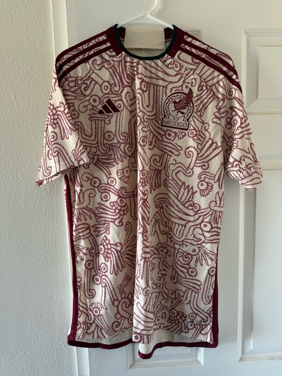 adidas Other - New With Tags Men’s Adidas Mexico 2022 Away Jersey Original HD9314 Slim Fit 2XL